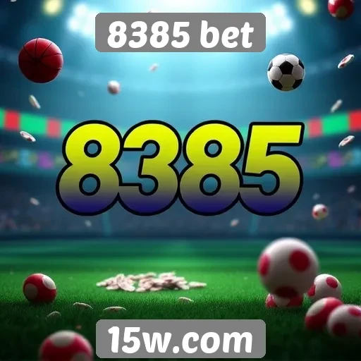 Variedade de jogos disponíveis na 8385 bet